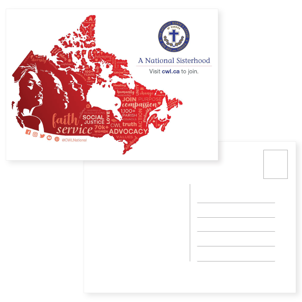 National Sisterhood Postcard